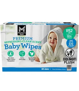 Member's Mark Premium Refreshing Clean Scented Baby Wipes
